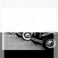 Vehicle Car Transportation Vintage Rectangular Jigsaw Puzzl by Nexatart