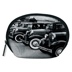 Vehicle Car Transportation Vintage Accessory Pouches (medium)  by Nexatart