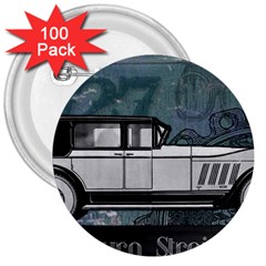 Vintage Car Automobile Auburn 3  Buttons (100 Pack)  by Nexatart