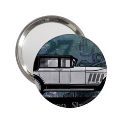 Vintage Car Automobile Auburn 2 25  Handbag Mirrors by Nexatart