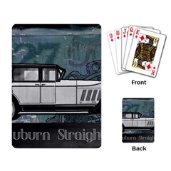 Vintage Car Automobile Auburn Playing Card by Nexatart