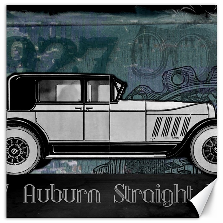 Vintage Car Automobile Auburn Canvas 12  x 12  