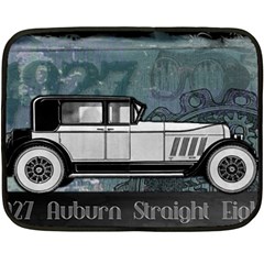 Vintage Car Automobile Auburn Fleece Blanket (mini) by Nexatart