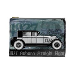 Vintage Car Automobile Auburn Cosmetic Bag (large)  by Nexatart