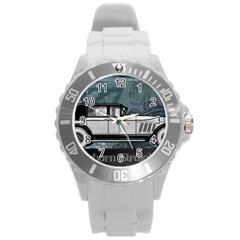 Vintage Car Automobile Auburn Round Plastic Sport Watch (l) by Nexatart