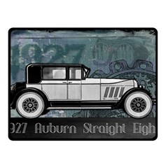 Vintage Car Automobile Auburn Double Sided Fleece Blanket (small)  by Nexatart