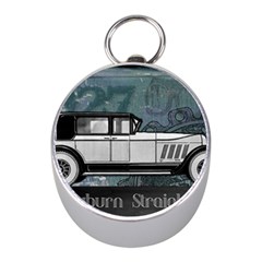 Vintage Car Automobile Auburn Mini Silver Compasses by Nexatart