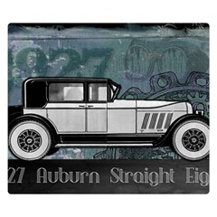 Vintage Car Automobile Auburn Double Sided Flano Blanket (small)  by Nexatart