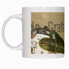 Train Vintage Tracks Travel Old White Mugs