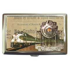 Train Vintage Tracks Travel Old Cigarette Money Cases