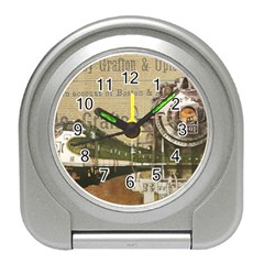 Train Vintage Tracks Travel Old Travel Alarm Clocks