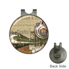 Train Vintage Tracks Travel Old Hat Clips with Golf Markers