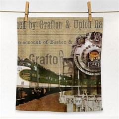 Train Vintage Tracks Travel Old Face Towel