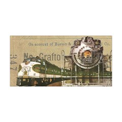 Train Vintage Tracks Travel Old Yoga Headband