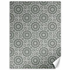 Grey Ornate Decorative Pattern Canvas 36  X 48   by dflcprints