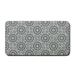 Grey Ornate Decorative Pattern Medium Bar Mats by dflcprints