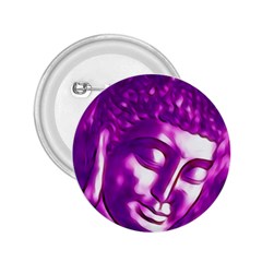 Purple Buddha Art Portrait 2 25  Buttons