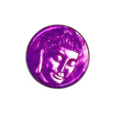 Purple Buddha Art Portrait Hat Clip Ball Marker by yoursparklingshop