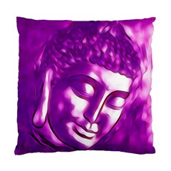 Purple Buddha Art Portrait Standard Cushion Case (two Sides) by yoursparklingshop