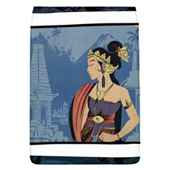 Java Indonesia Girl Headpiece Flap Covers (s)  by Nexatart