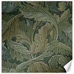 Vintage Background Green Leaves Canvas 16  x 16   15.2 x15.41  Canvas - 1