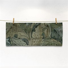 Vintage Background Green Leaves Cosmetic Storage Cases by Nexatart