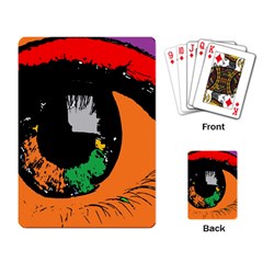 Eyes Makeup Human Drawing Color Playing Card by Nexatart