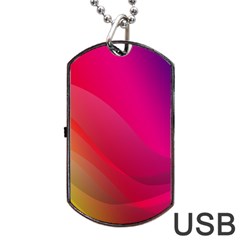 Background Wallpaper Design Texture Dog Tag Usb Flash (one Side) by Nexatart