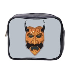 Mask India South Culture Mini Toiletries Bag 2-side by Nexatart