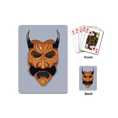 Mask India South Culture Playing Cards (mini)  by Nexatart