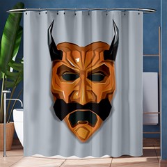 Mask India South Culture Shower Curtain 60  X 72  (medium)  by Nexatart