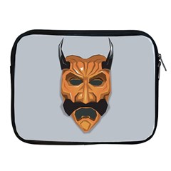 Mask India South Culture Apple Ipad 2/3/4 Zipper Cases by Nexatart