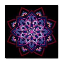 Mandala Circular Pattern Tile Coasters by Nexatart