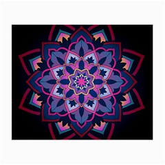 Mandala Circular Pattern Small Glasses Cloth (2-side) by Nexatart