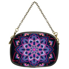 Mandala Circular Pattern Chain Purses (two Sides)  by Nexatart