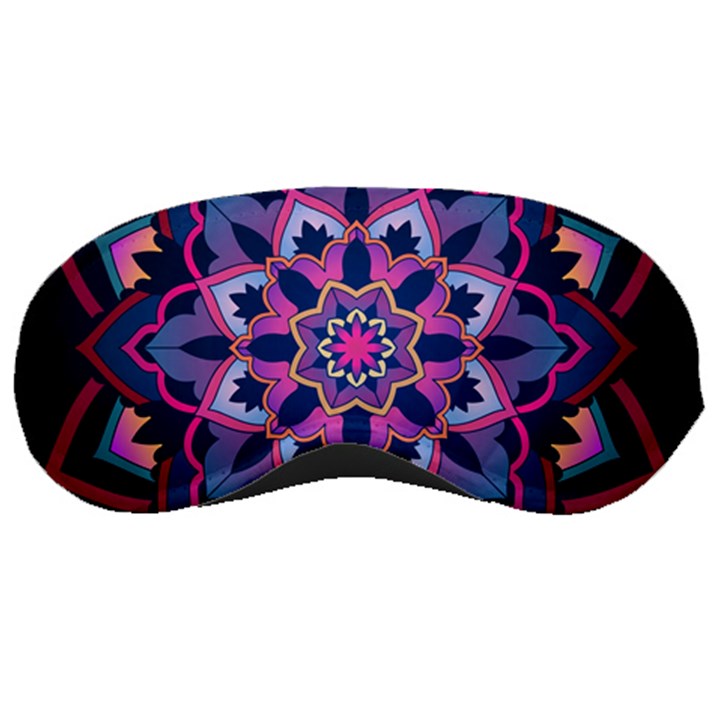 Mandala Circular Pattern Sleeping Masks