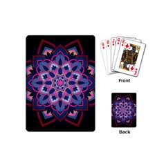 Mandala Circular Pattern Playing Cards (mini)  by Nexatart