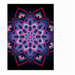 Mandala Circular Pattern Large Garden Flag (two Sides) by Nexatart