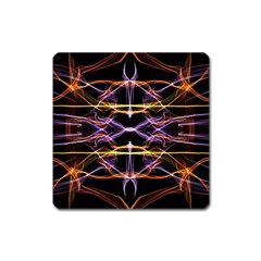 Wallpaper Abstract Art Light Square Magnet by Nexatart