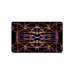 Wallpaper Abstract Art Light Magnet (name Card) by Nexatart