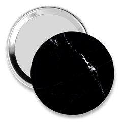 Black Marble Tiles Rock Stone Statues 3  Handbag Mirrors by Nexatart