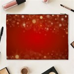 Background Abstract Christmas Cosmetic Bag (XL) Back