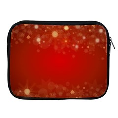 Background Abstract Christmas Apple Ipad 2/3/4 Zipper Cases by Nexatart