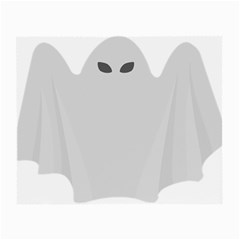 Ghost Halloween Spooky Horror Fear Small Glasses Cloth (2-side) by Nexatart