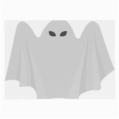 Ghost Halloween Spooky Horror Fear Large Glasses Cloth (2-side) by Nexatart