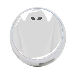 Ghost Halloween Spooky Horror Fear 4-port Usb Hub (one Side) by Nexatart