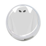 Ghost Halloween Spooky Horror Fear 4-Port USB Hub (Two Sides)  Front