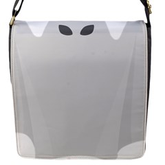 Ghost Halloween Spooky Horror Fear Flap Messenger Bag (s) by Nexatart