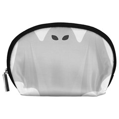 Ghost Halloween Spooky Horror Fear Accessory Pouches (large)  by Nexatart