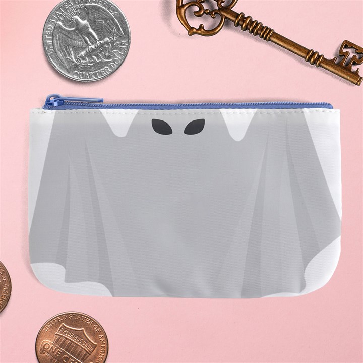 Ghost Halloween Spooky Horror Fear Large Coin Purse